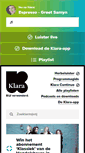 Mobile Screenshot of klara.be